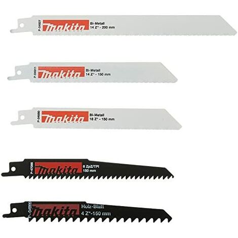 B-20395 - Sierra De Sable 100mm Para Metal 24TPI 5pcs