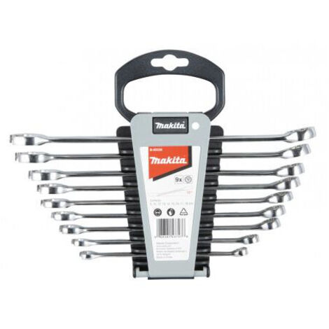 Makita Ringmaulschlüssel Set 9 teilig 8 - 18 mm ( B-65539 )