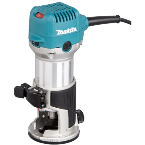 Makita RT0702C - Fresatrice per ristrutturazioni - 710 W - 6 velocità - 6 - 8 mm