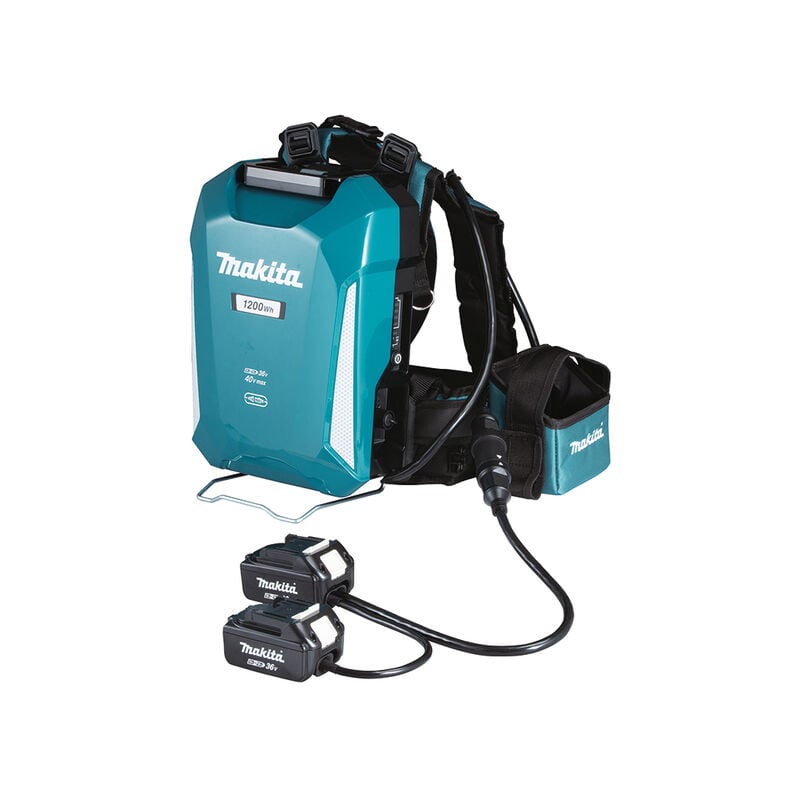 Makita - Batterie dorsale 40V + Chargeur DC4001 PDC1200A01