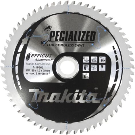 Makita Sägeblatt EFFICUT 190x30x60