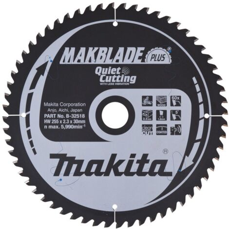 Makita Sägeblatt MAKBLADE+ 255x30x60Z