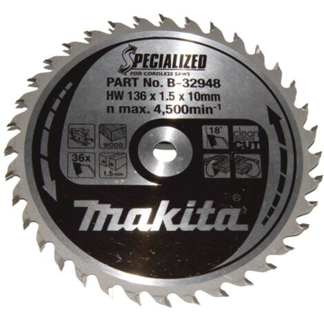 Makita Sägeblatt SPECIALIZED 136x10x36Z