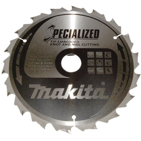 Makita Sägeblatt SPECIALIZED 210x30x18Z