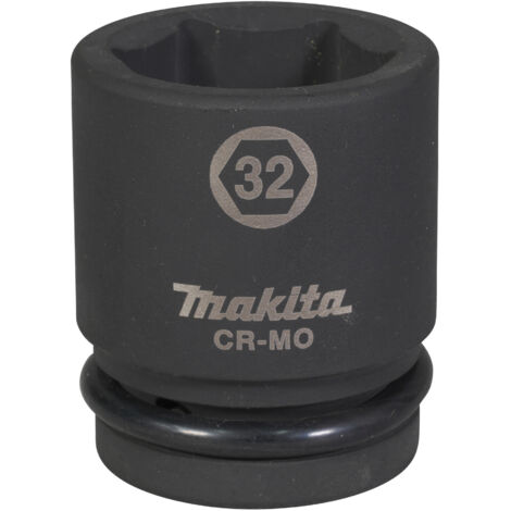 Makita Schlagnuss 3/4", SW32, 57 mm, inkl. O-Ring und Stift, CR-MO
