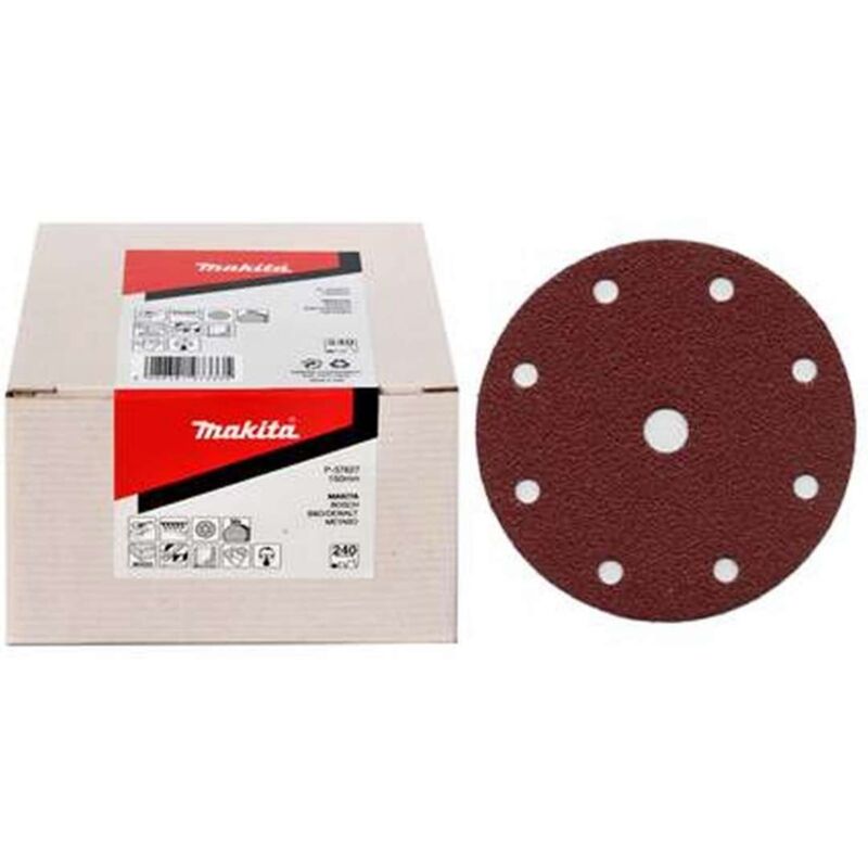 Accessoires Disque abrasif K400 diamètre 150 mm 50 pcs P 37649 Makita