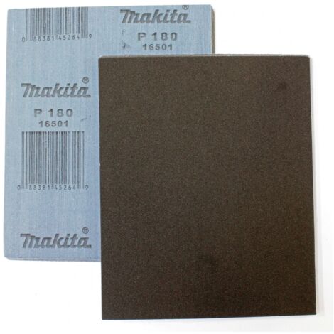 Makita Schleifpapier, 50 Stk., 230x280 mm, K 180, schwarz