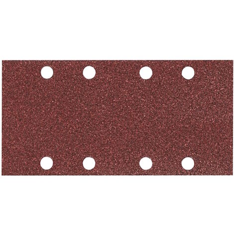 Makita Schleifpapier klett, 93 x 185 mm, K80, 10 Stk. 93 x 185 mm • K80 • 10 Stk. • 8 Loch