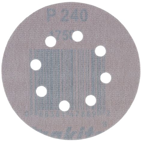 Makita Schleifscheibe D125 mm Klett P240 10 Stück Exzenterschleifer D-65888