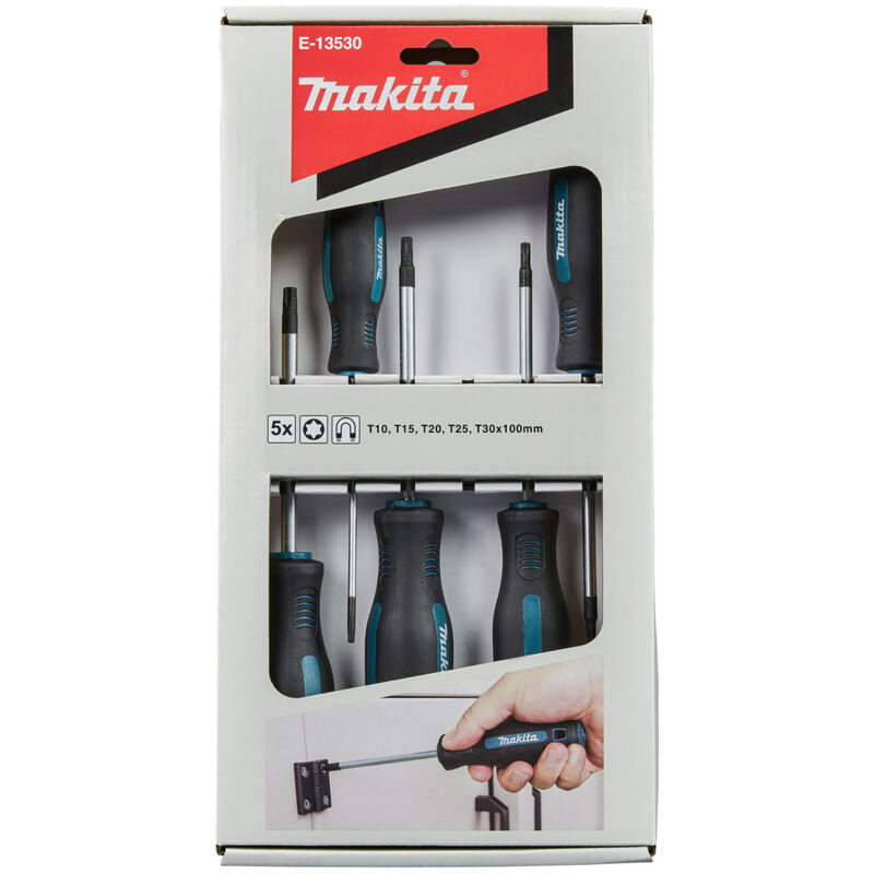 Werkzeug - Schraubendreher-set Torx, 5-teilig E-13530 - Makita