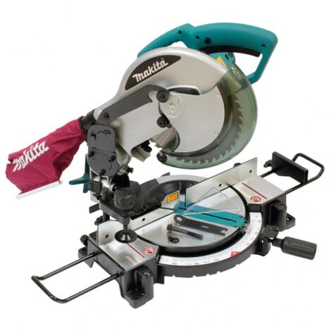 Makita – Scie à onglet d'établi 1500W – Lame 255mm – Capacité de coupe 75x130mm – Inclinaison 0-45° – Pour menuiserie et construction - MLS100N