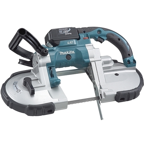 Makita Scie A Ruban Portative 18 V 3ah X 2 Lxt Bpb180rfe Makitabpb180rfe