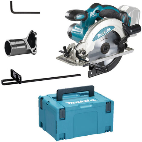 Makita – Scie circulaire 18V DSS610ZJ – Ø 165 mm – Profondeur de coupe 57 mm – Moteur Brushless pour coupe précise – Coffret Makpac