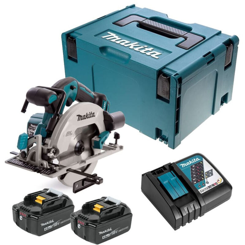 Scie circulaire MAKITA DHS680RMJ sans fil Ø 165 mm 18 V Li Ion Profondeur de coupe 57 mm - vue 3
