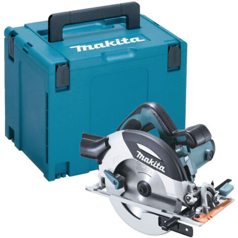 Makita – Scie circulaire 190 mm 1400W pour bois dur – Profondeur de coupe 67 mm – Moteur performant – Coffret de rangement – HS7101J