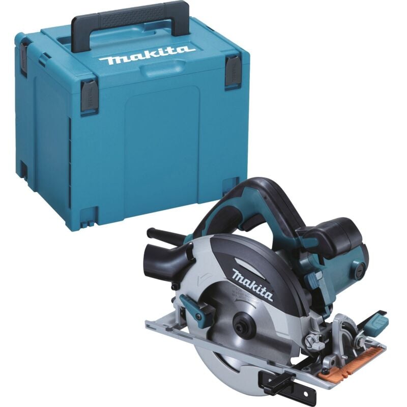 HS6101J1 Scie circulaire à main 54 mm ø 165 mm 1.100 w dans makpac - Makita