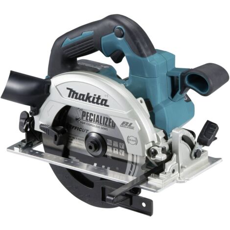 Makita – Scie circulaire portative sans fil 18V – Moteur Brushless – Profondeur de coupe 57 mm – Pour bois dur et métal – Double LED intégrée
