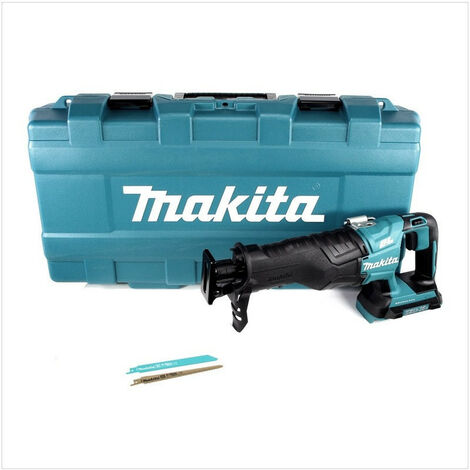 Makita – Scie sabre 36V – DJR360ZK – 2 batteries 18V Li-ion – Moteur sans balais – Capacité de coupe bois 255mm – Pour tubes en acier 130mm - 18Vx2