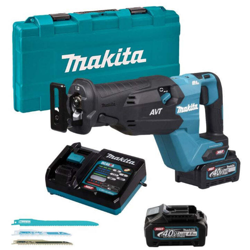 Makita Scie sabre sans fil 40V4Ah JR002GM201
