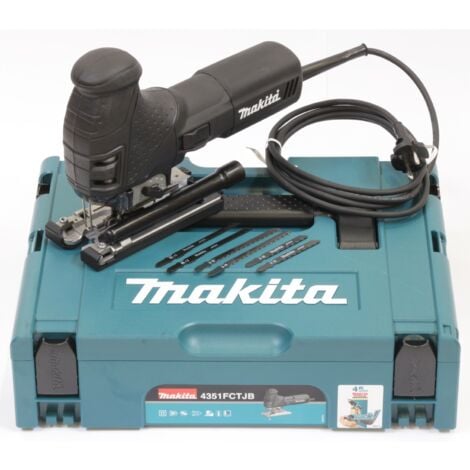 Makita Scie sauteuse pendulaire 4351FCTJB 135 mm avec LED en noir