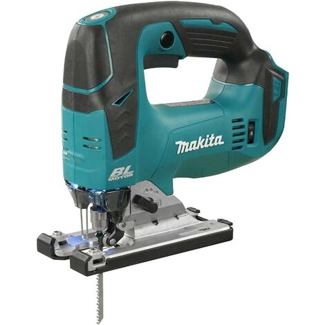 Makita – Scie sauteuse pendulaire sans fil 18V – Moteur sans charbon – Profondeur de coupe 135mm – Éclairage LED intégré – Pour bois dur et aluminium - DJV182Z