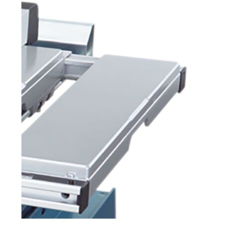 Makita – Scie sur table 1650 W – Diamètre disque 91 mm – Coupe précise pour bois dur – Guide à onglet – Espace de rangement intégré