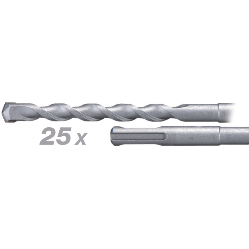 Image of D-01177-25 Bohrer-Set für sds-plus StandMak 6x160mm 25Stk - Makita