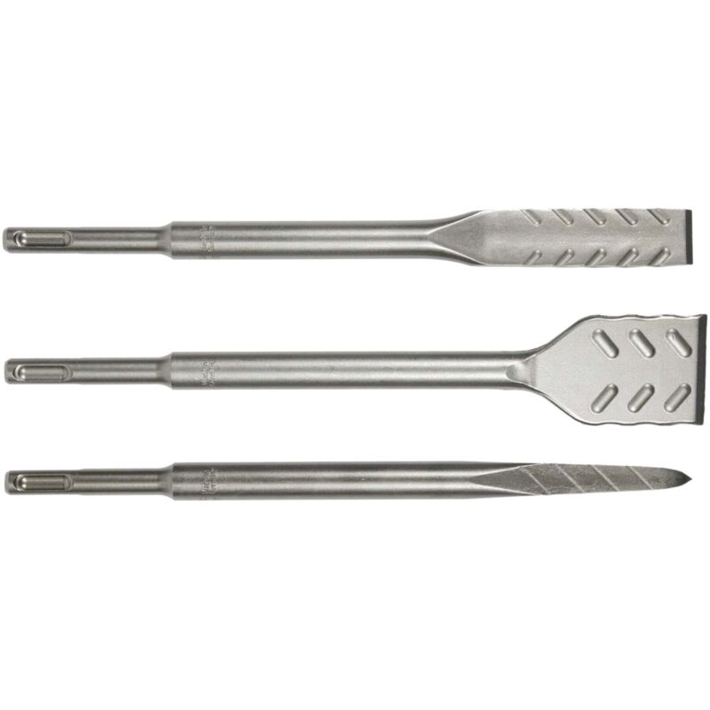 Image of Sds-plus Meißelsortiment Set Bohren Meißeln 250 mm 3 Stück E-20220 - Makita