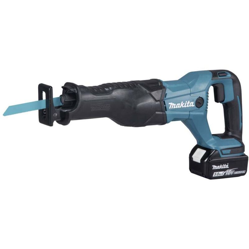 Makita Sega a gattuccio a batteria DJR186RT incl. batteria ricaricabile, incl. caricabatterie, incl. valigia 18 V 5 Ah