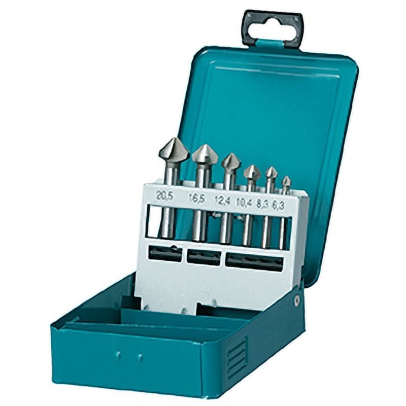 Image of Hss Kegelsenker-Set 6tlg. - D-42204 - Makita