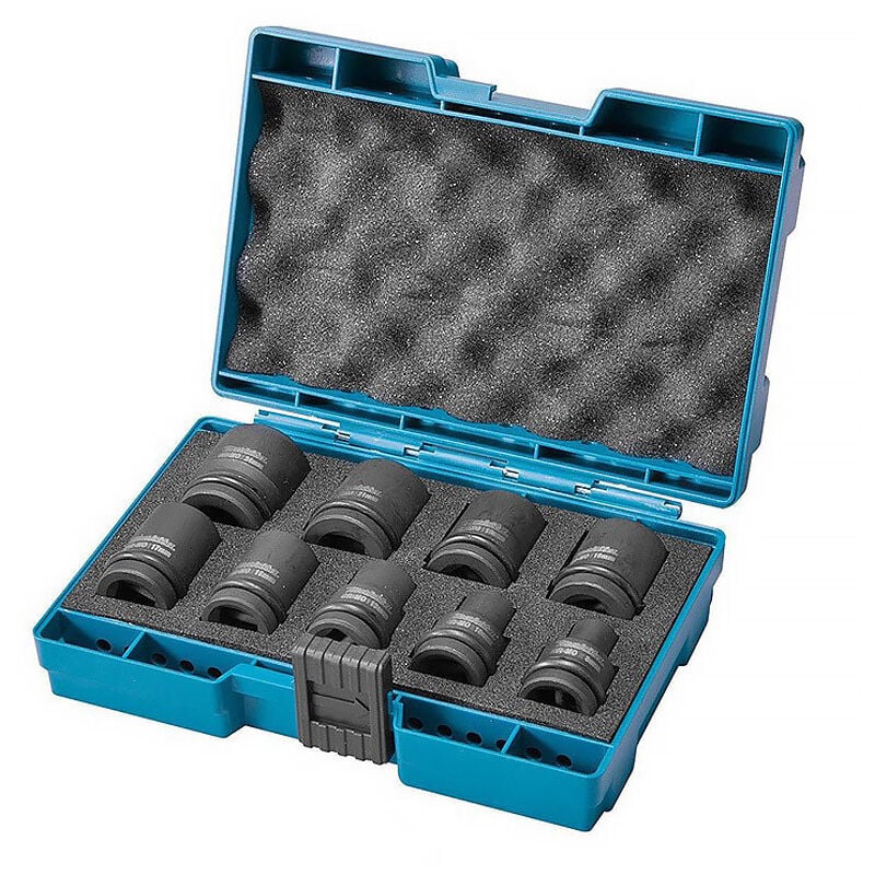 Makita - Set di 9 bussole da 1/2' - B-66232