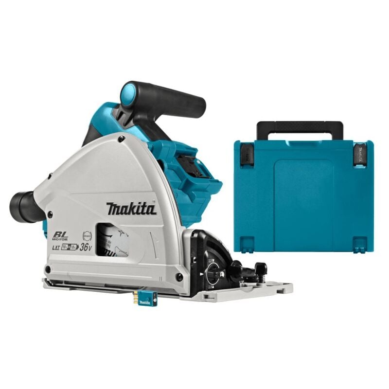 

Makita DSP601ZJU 36V (2x 18V) Litio-Ion Sierra de inmersión de batería (solo máquina) en Mbox (AWS) - 20 x 165 mm - sin escobillas