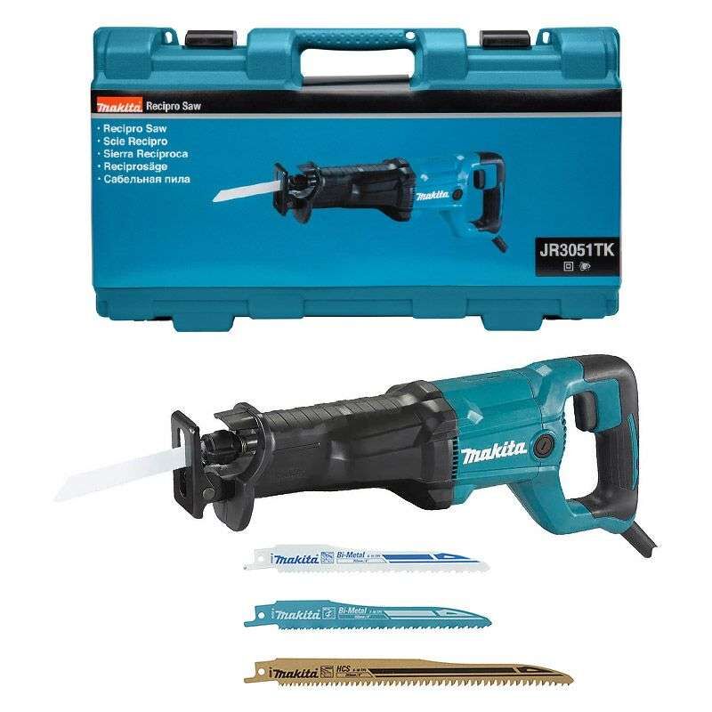 

Makita - JR3051TK Sierra recíproca en maletín - 1200W