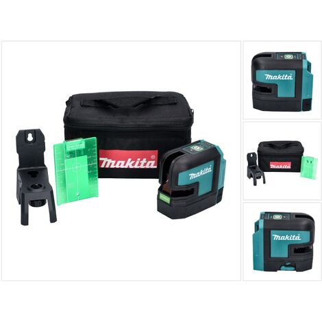 Makita SK 106 GDZ Akku Kreuzlinienlaser Kreuzpunktlaser grün 12 V Solo - ohne Akku, ohne Ladegerät