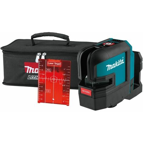 Makita Sk105Dz Tracciatore Laser 10,8V/12V - 2 Linee - Rosso