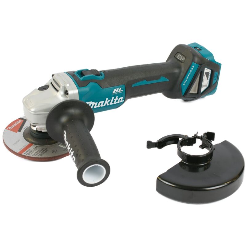 Smerigliatrice angolare a batteria Makita DGA511Z 18V 125 mm senza batteria senza caricabatteria in scatola