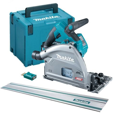 Makita SP001GZ03 40v MAX XGT Brushless Plunge Cut Circular Saw 165mm + 1.5m Rail