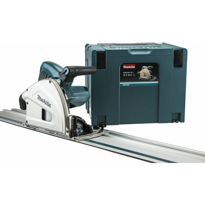 Makita - SP6000J1 230v 165mm Plunge Saw with 1.5m Guide Rail