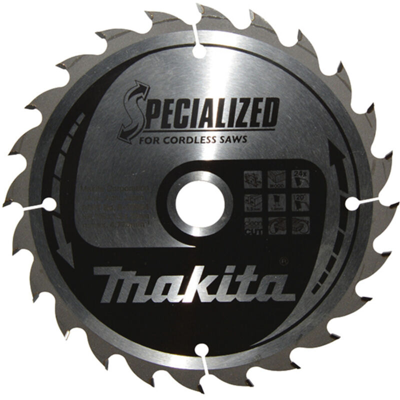 Makita - B-32904 Lama Sega Circolare Specialized t.c.t. 165x20mm 24T Legno