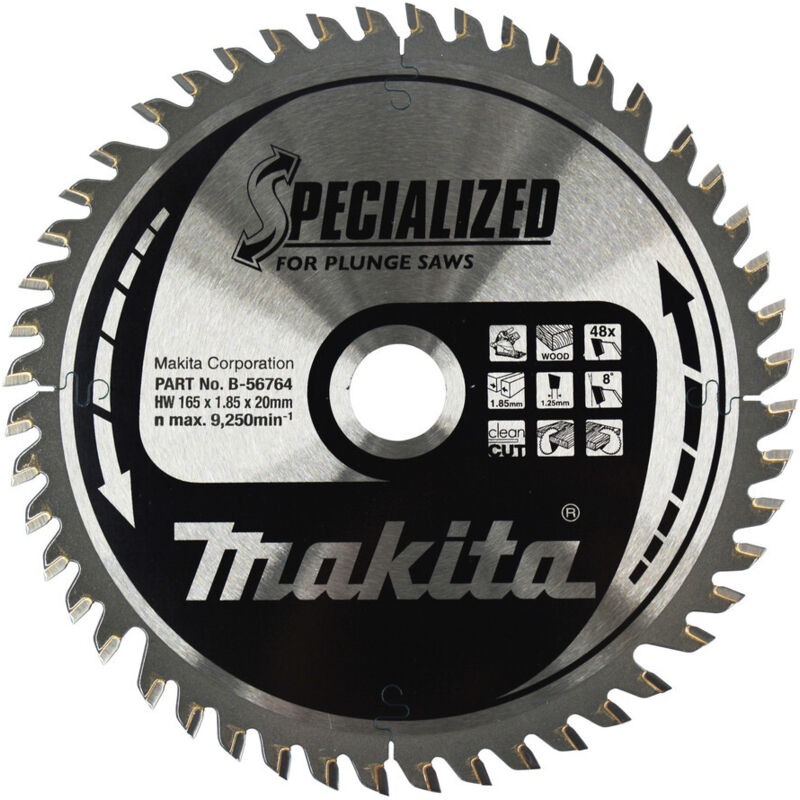 Makita Lame Scie Circulaire 165mm B 56764 - vue 4