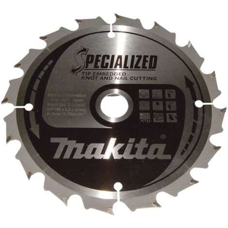 Makita SPECIALIZED Lame de scie 165x20x16Z - B-33037