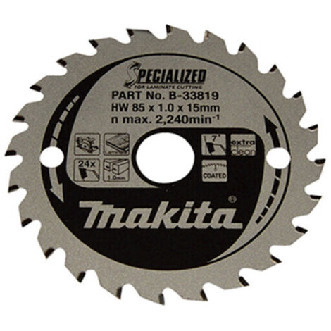 Makita SPECIALIZED Lame de scie 190x30x44Z - B-54449