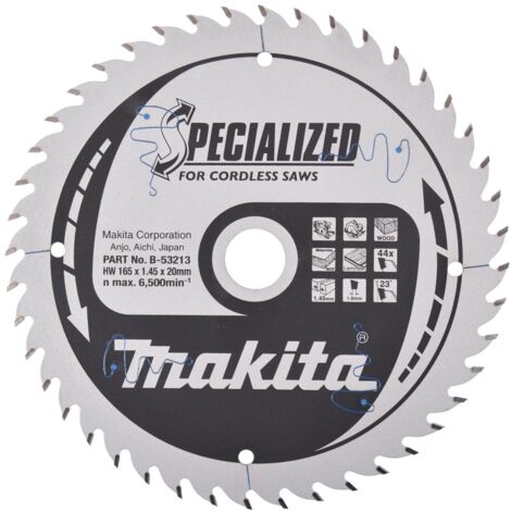 Makita SPECIALIZED Sägeblatt 165x20x44Z