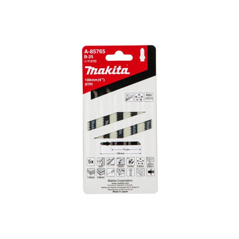 Image of Stichsägeblatt B-25 - Makita