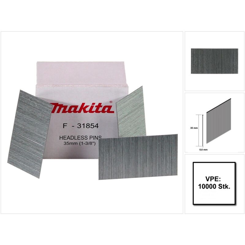 Image of Stift 0.6x35mm BPT350 (F-31854) 10000 Stk - Makita