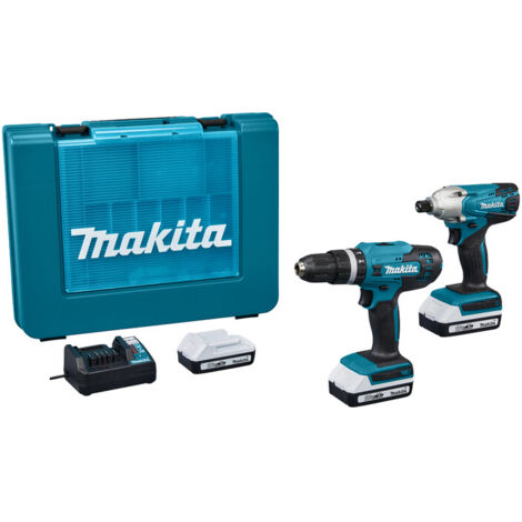 MAKITA SUPERKIT 18VP 2AH DK18922 CON 3 BATTERIE- 1,0 pz