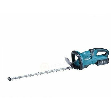 Makita – Taille-haie électrique 36V 650mm – Variateur 6 vitesses – Poignée pivotante 180° – Avec chargeur – BUH650RD