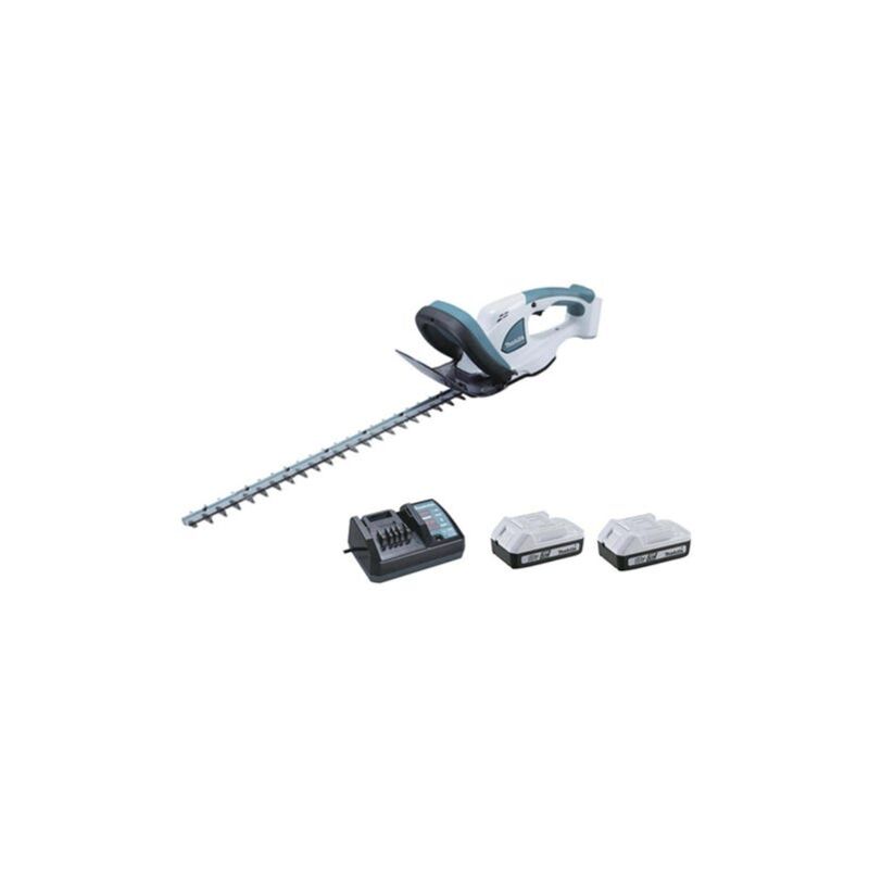 MAKITA Taille-haie UH522DWE - 18V 1,5 Ah - Longueur de lamier 52 cm - Diametre de coupe max 15 mm