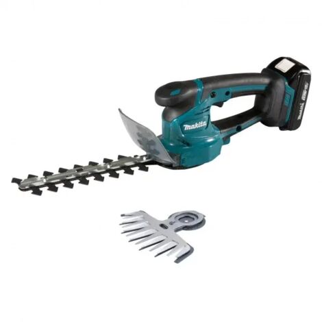 Makita – Taille-haies électrique 18V avec batterie 1,5 Ah – Lame 110mm pour coupe précise – Moteur Brushless – Design léger et compact