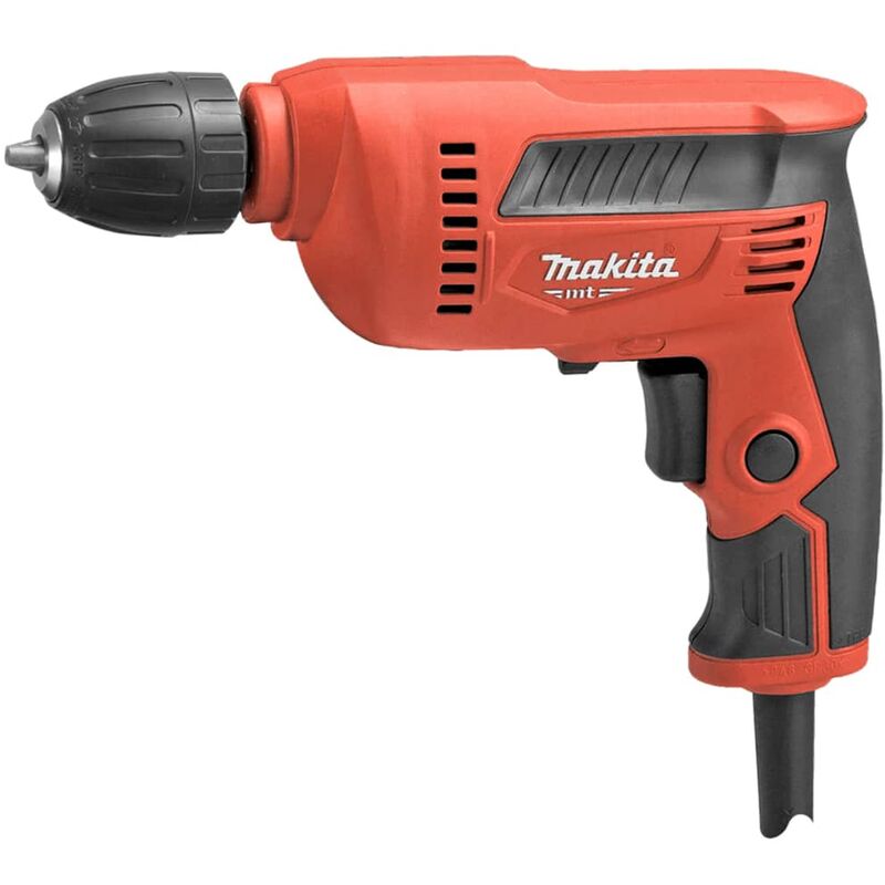 

Makita Taladro 10 mm 450 W naranja y negro
